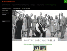 Tablet Screenshot of phattraxdjs.com